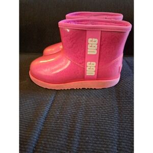 UGG Classic Clear Mini II Boot Hot Pink (Kids) SZ US 3